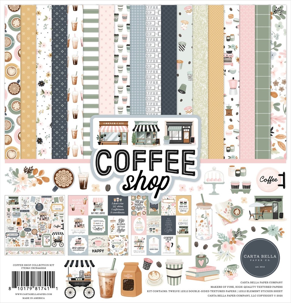 Coffee Shop  Echo Park Collection Kit