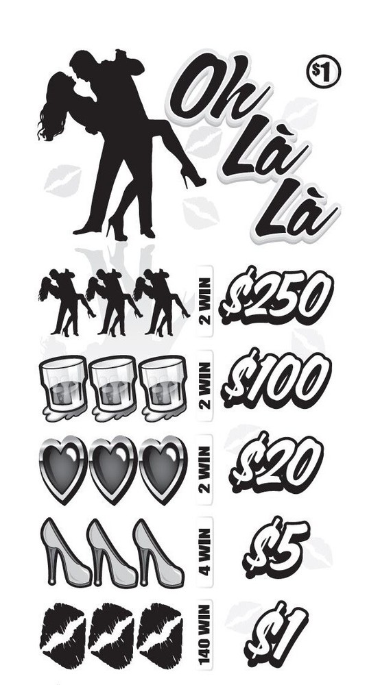 NEW pull tickets OH LA LA - Instant Tabs