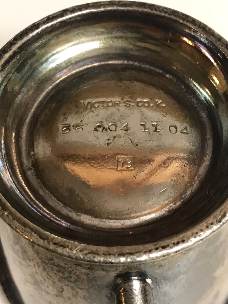 Victor Silver Company Creamer