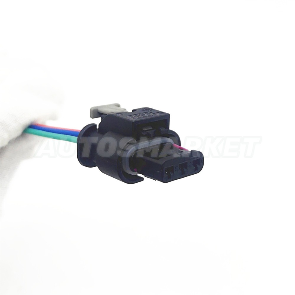 NMCON-03P Assembled For Harley Davidson 69201406 OEM 3 Wire Flat Connector Plug