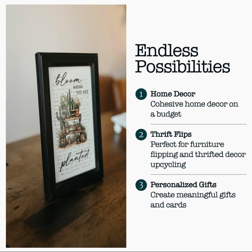 Rub on Transfers for Crafts