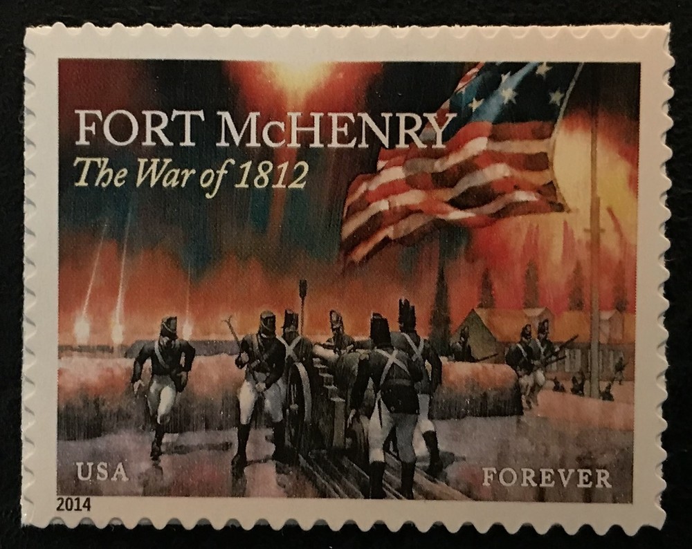 2014 Scott #4921 - Forever - FORT McHENRY - Single Mint NH