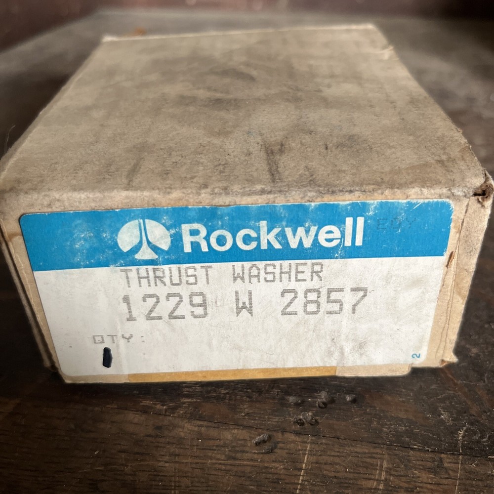 NOS Rockwell Thrust Washer 1229W2857
