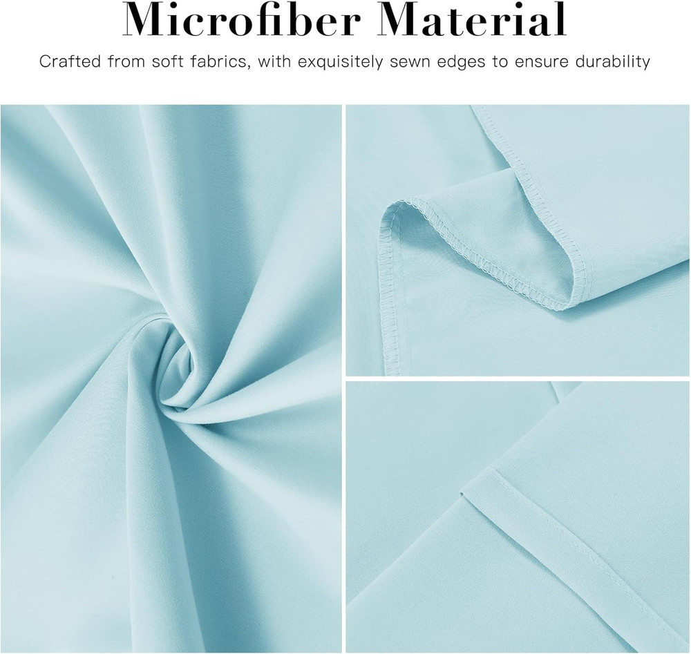 Body Pillow Cover, Ultra Soft Microfiber Long Pillowcase, Envelope Closure Large