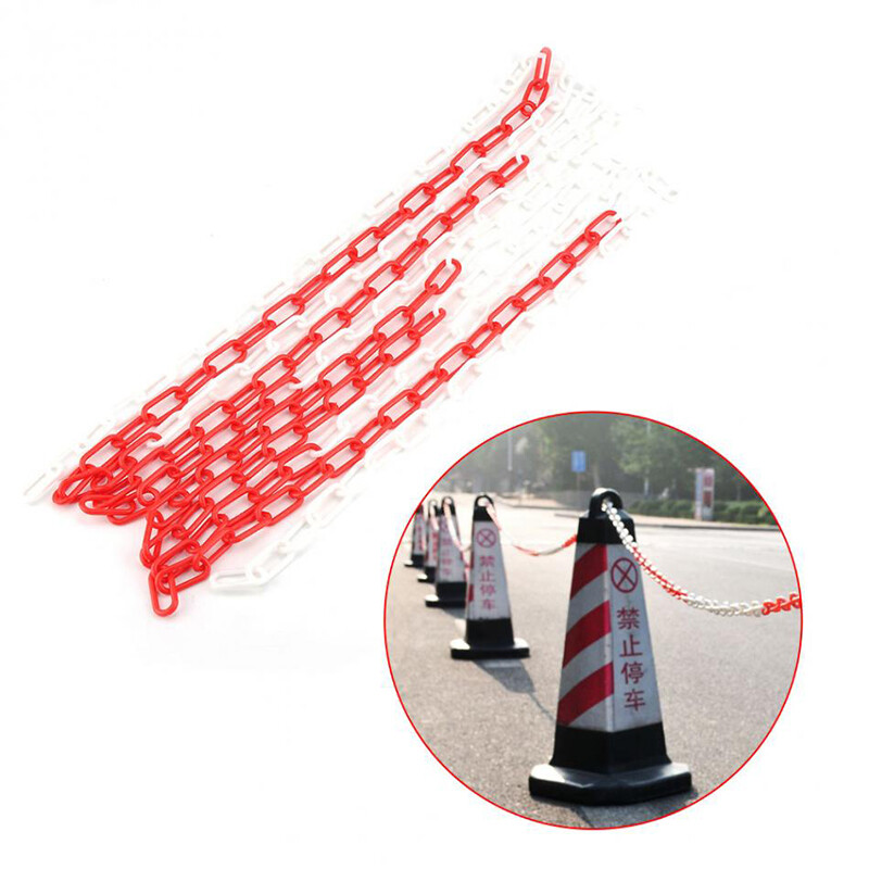 6mm Diameter 5/10 meters Plastic Chain for Crowd Control Halloween Chains Prop