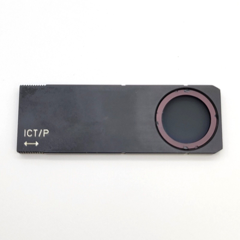 Leica Microscope ICT/P Polarizer Analyzer Slider 521518 *Delamination