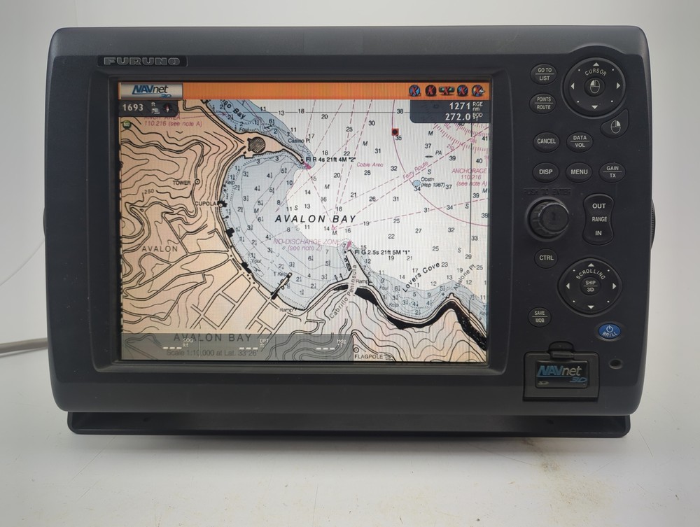 Furuno MFD12 NavNet 3D 12.1" Multi-Function Radar FishFinder GPS Chartplotter