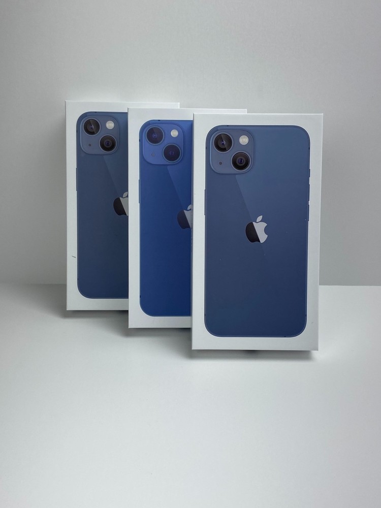 Box for Apple iPhone 13 Blue! NEW!
