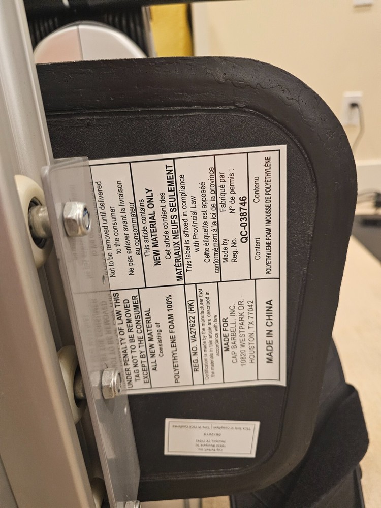 Foldable Home Exercise Velocity Rowing Machine (Barely used)