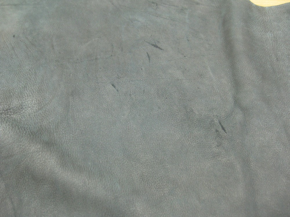 Black Top Grain Deer Leather # 0010483 ROW 71