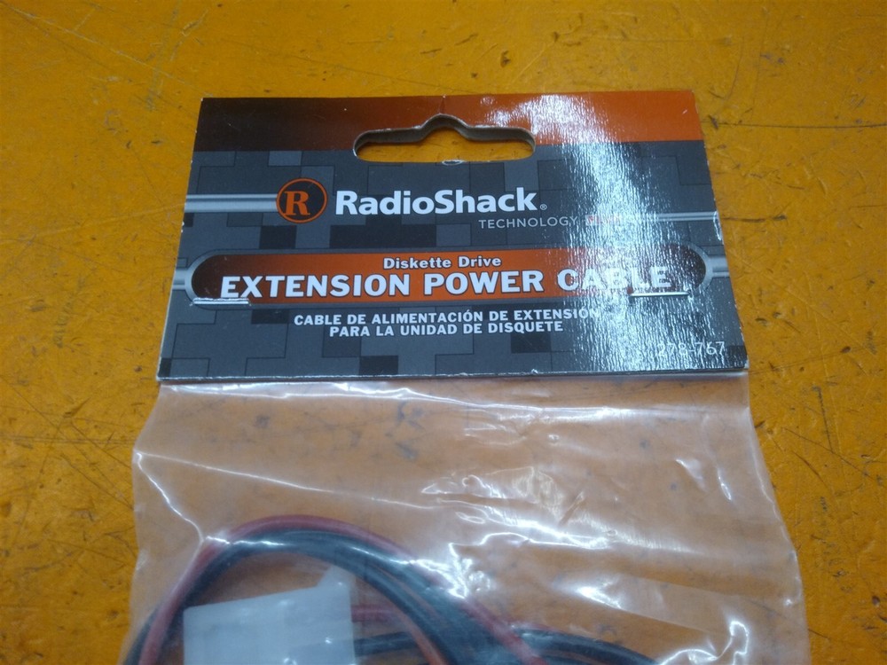⭐️⭐️⭐️⭐️⭐️ RadioShack Diskette Drive Extension Power Cable 278-767