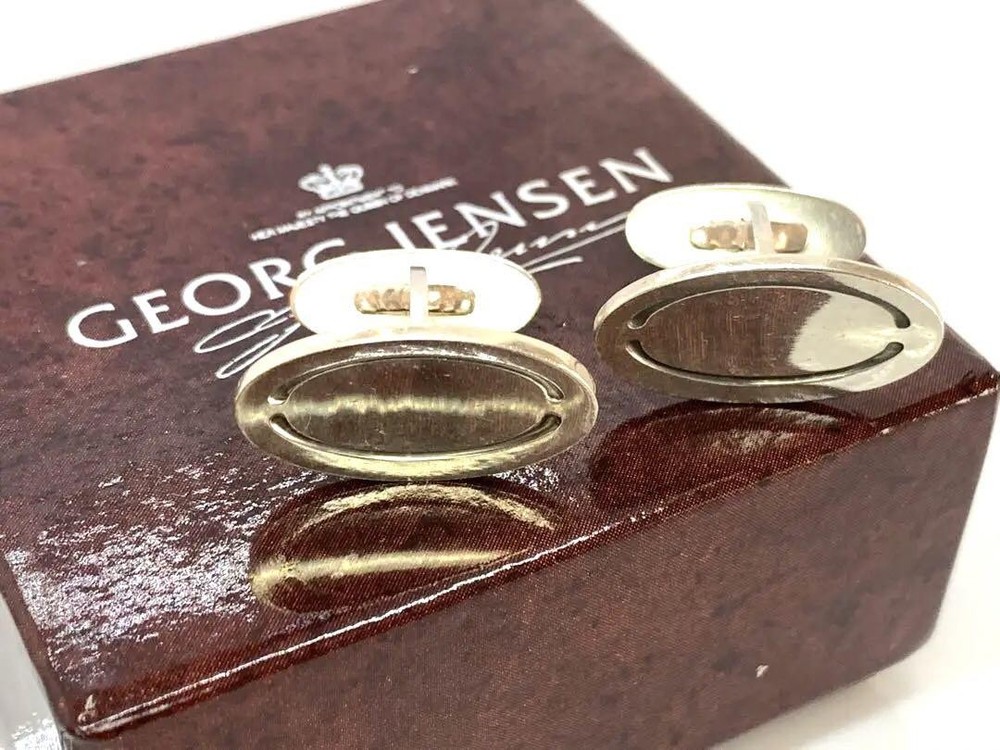 Georg Jensen Silver Cufflinks