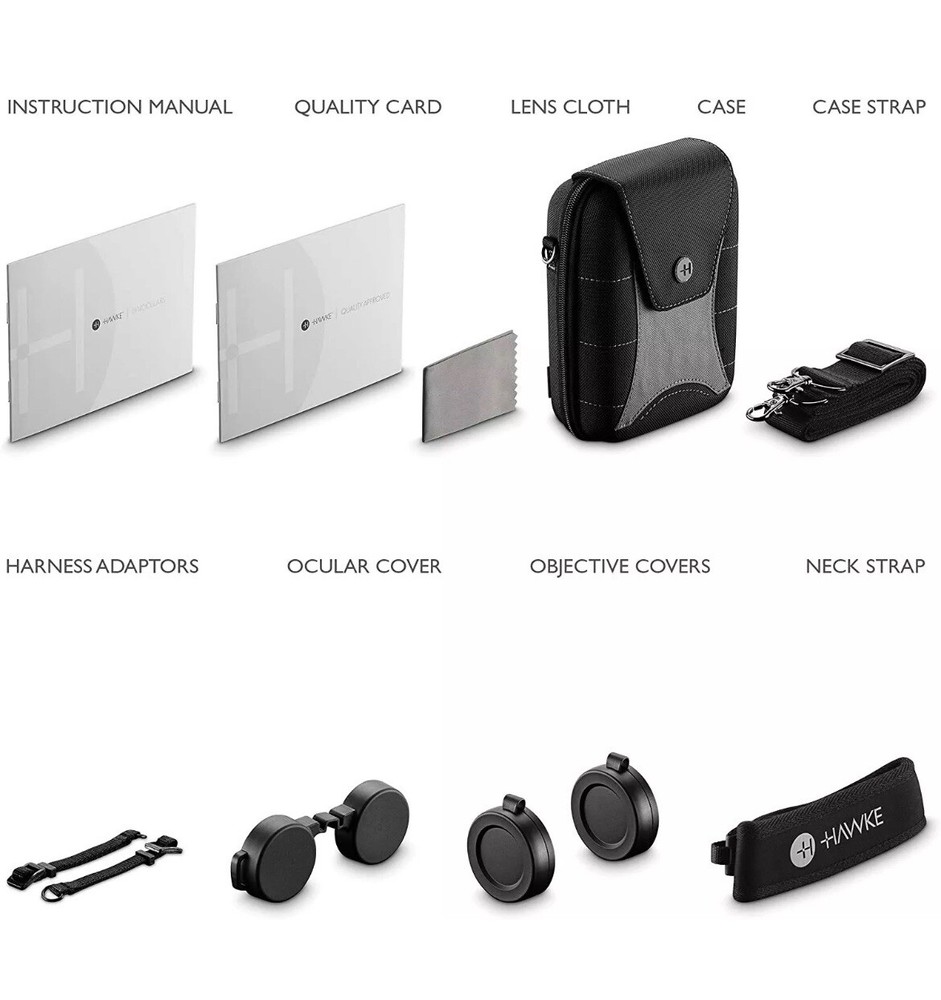 HAWKE Frontier ED X 8x42 Green Binocular (38410)