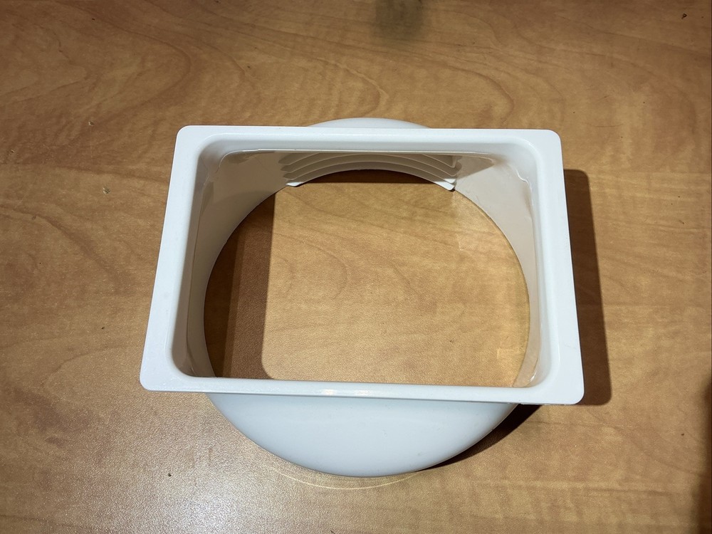 Black & Decker Portable AC Air Outlet Hose Connector Unit Side Adaptor Square