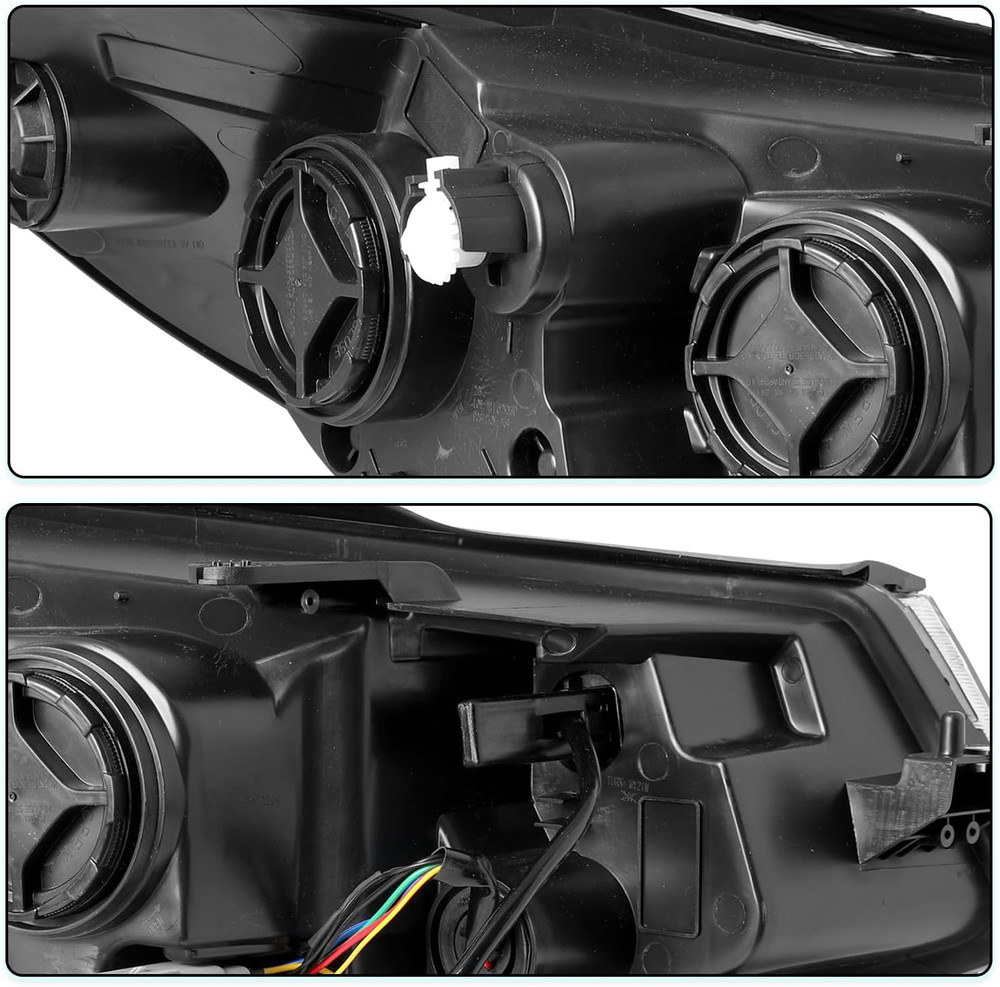 Fits for 2017-2022 Chevy Trax Headlight Assembly Non-Projector Type Replacement