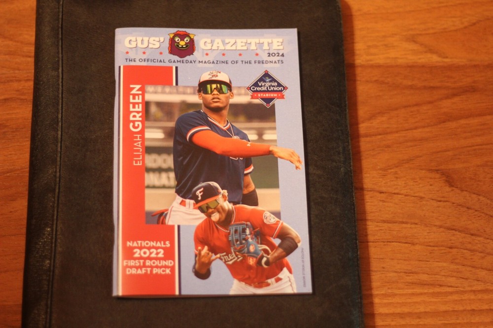 7 diff. 2021 - 2024 FredNats Programs Ex Condition