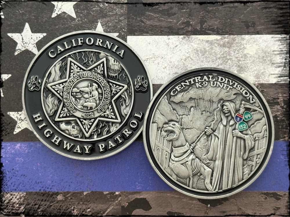 K9 Challenge Coin 2024 (Central Division)
