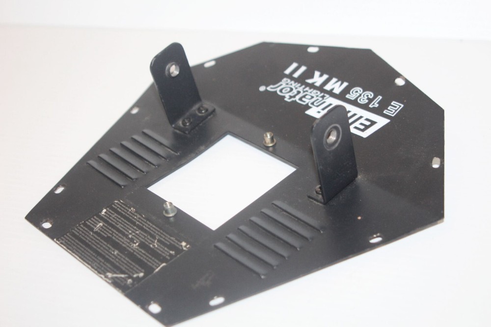 Top Case Cover ID Plate Part - Eliminator Lighting E135 MKII Tracker Stage Light