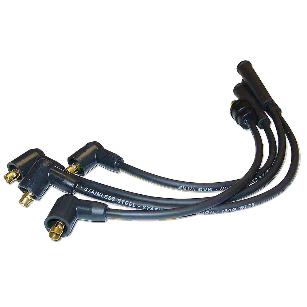 Spark Plug Wire Set Graphite carbon core with waterproof silicone outer jacket