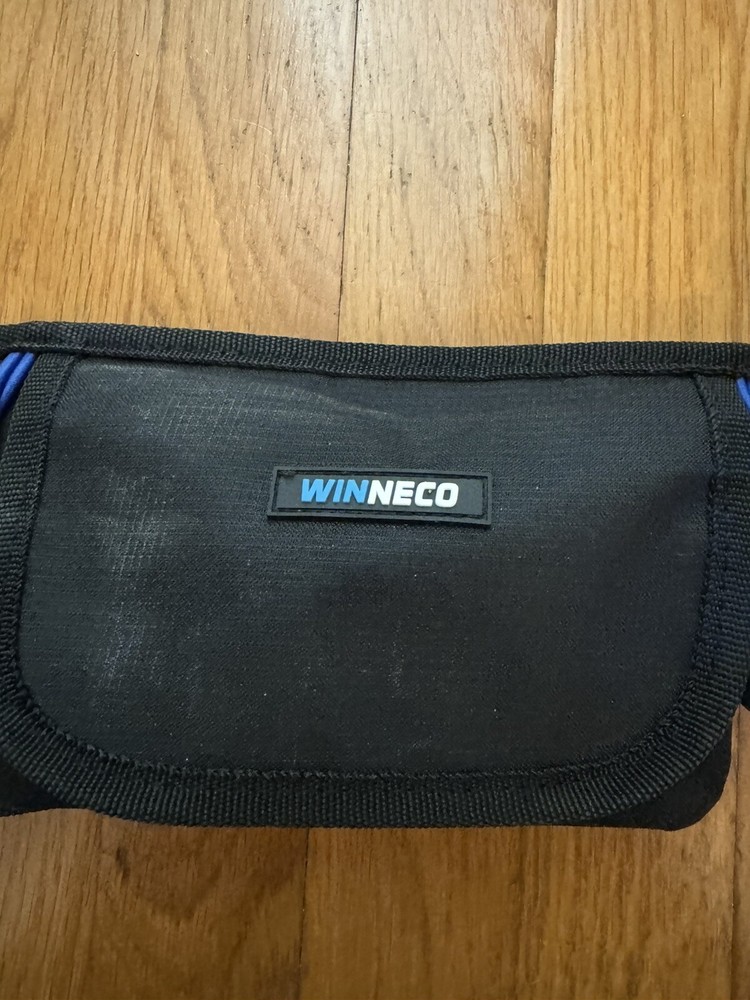 Winneco Running Belt With Water Bottles Black