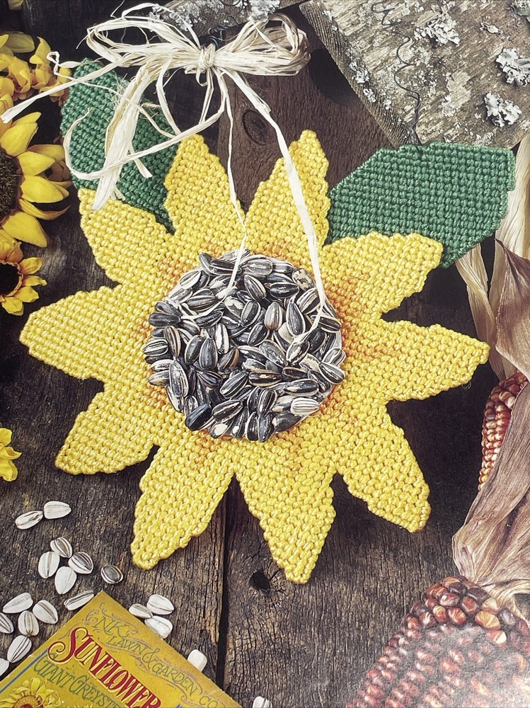 Sunflower Hanging Annie's Plastic Canvas Pattern