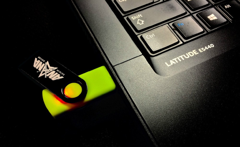 USB Flash Drive 8 GB - Lime Green