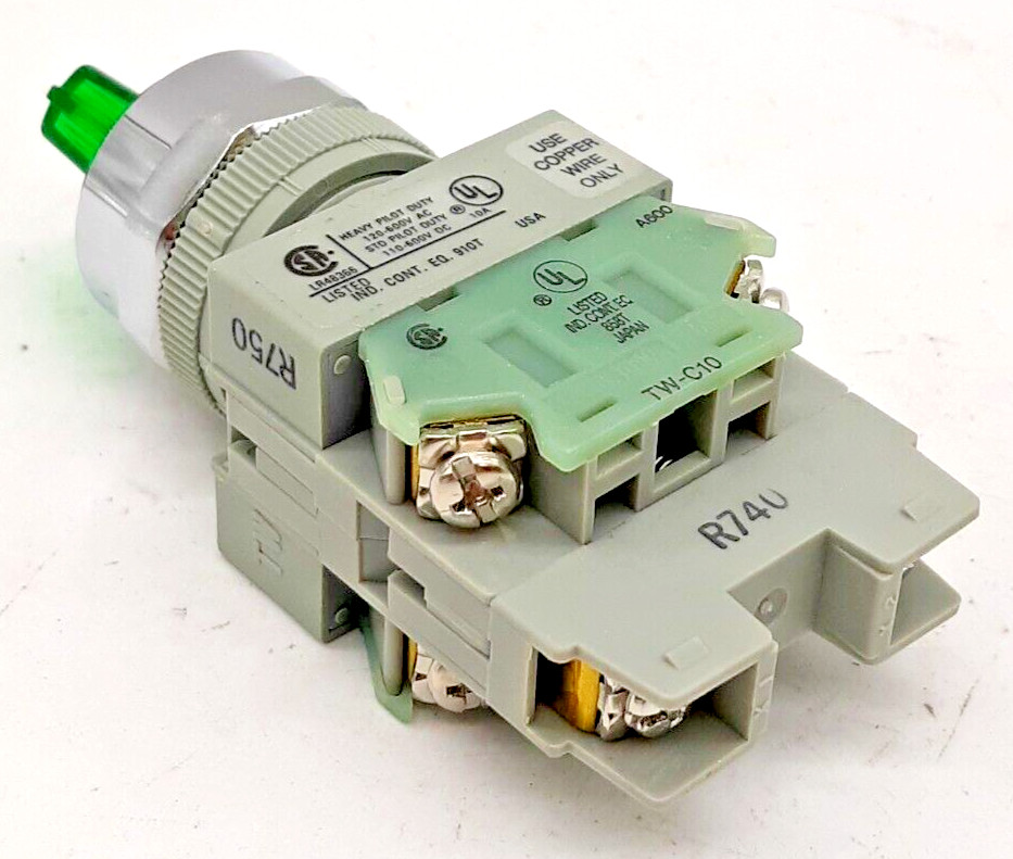 Idec ASLW29920-G-24V Selector Switch