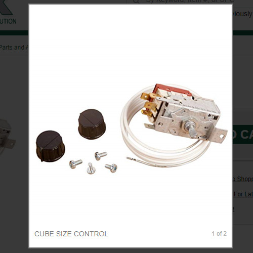 CUBE SIZE CONTROL  # 1011337-68