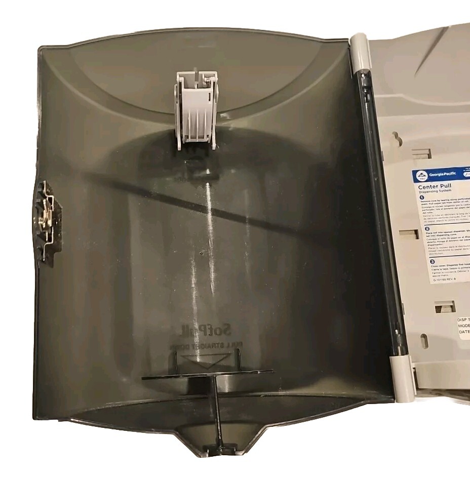 Georgia Pacific Professional SofPull Center Pull Hand Towel Dispenser - Smoke