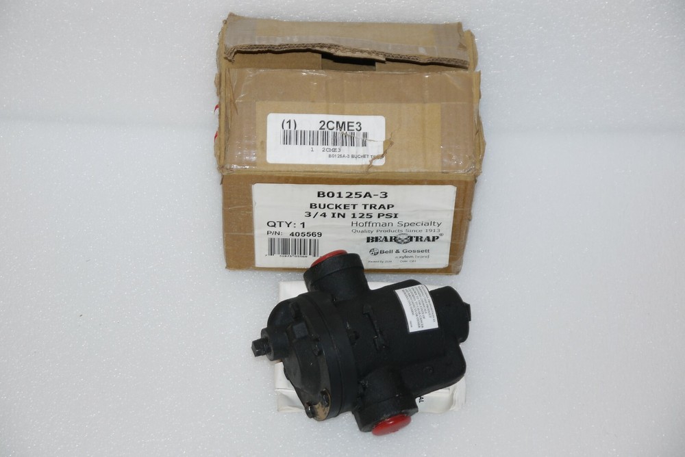 XYLEM BELL & GOSSETT B0125A-3 405569 BUCKET STEAM TRAP 3/4" 125PSI HOFFMAN NEW