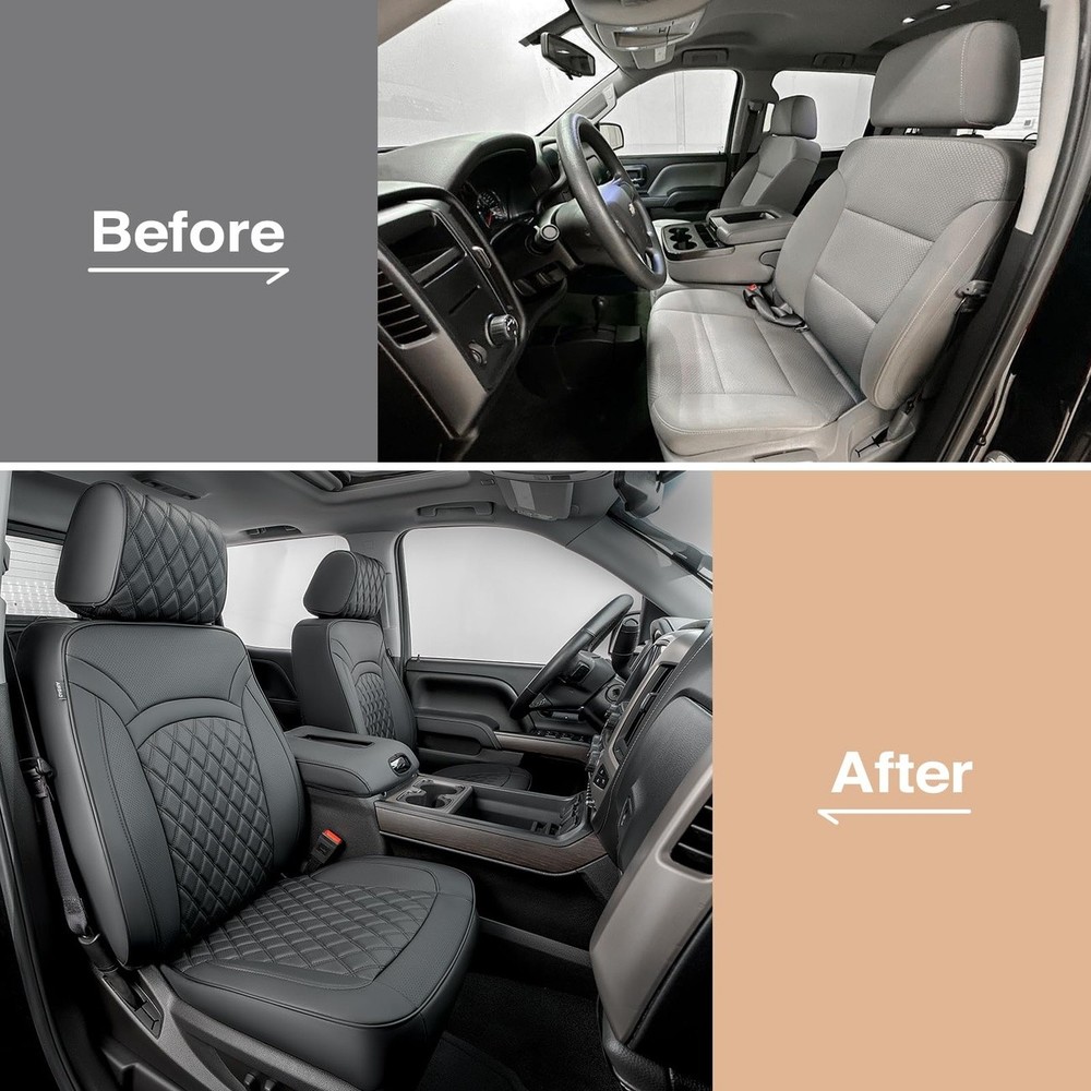 Full Coverage Seat Covers for Chevy Silverado 2014