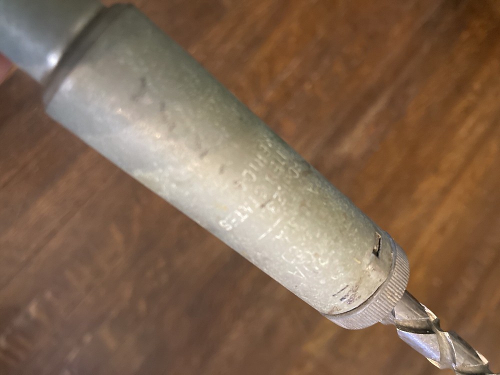 Vintage YANKEE Push Drill Screwdriver 17.5" extended (without a bit)
