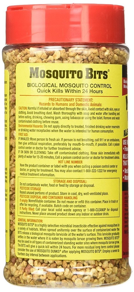 Summit 116-12 Quick Kill Mosquito Bits, 8-Ounce