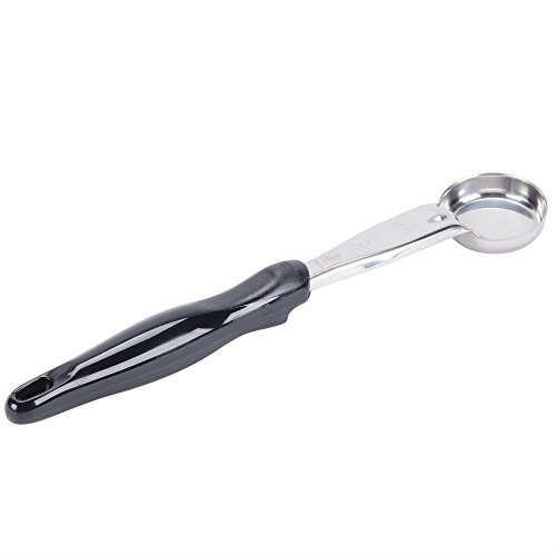 Vollrath 6412120 Spoodle - Black Handled 1 oz. Solid