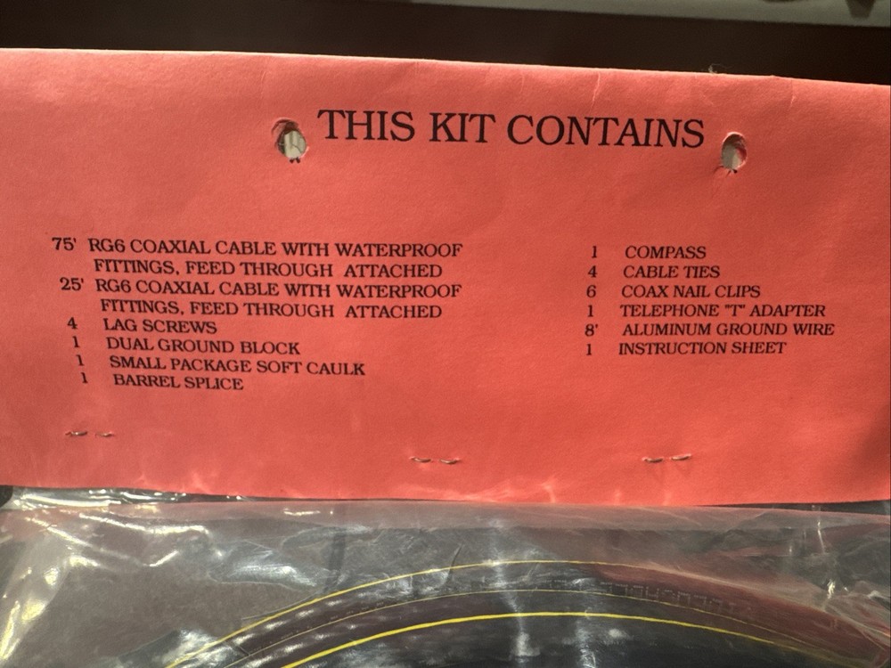 Wholesale Electronics Minidish Installation Kit