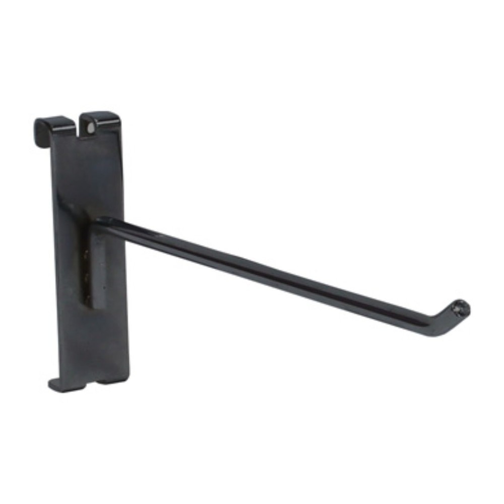 8” Gridwall Hooks - 15 Black Hooks For 3” Gridwall