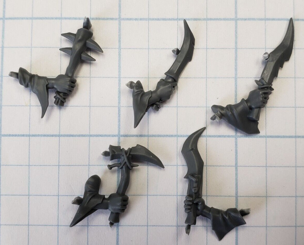 Warhammer Gloomspite Gitz Bits Squig Hoppers Rider Hand Weapons
