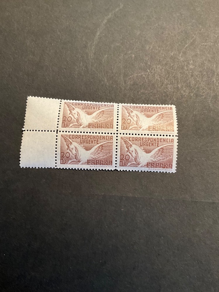 Spain Scott #E16 never hinged block of 4
