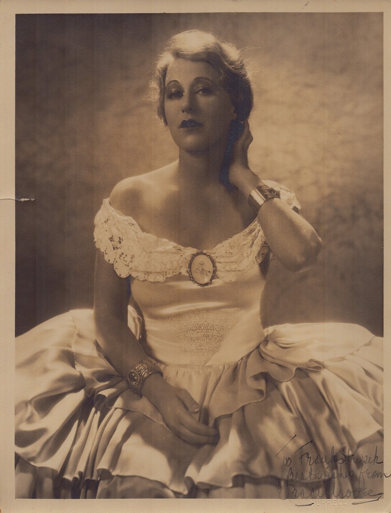 GRACE MOORE - AUTOGRAPHED SIGNED PHOTOGRAPH