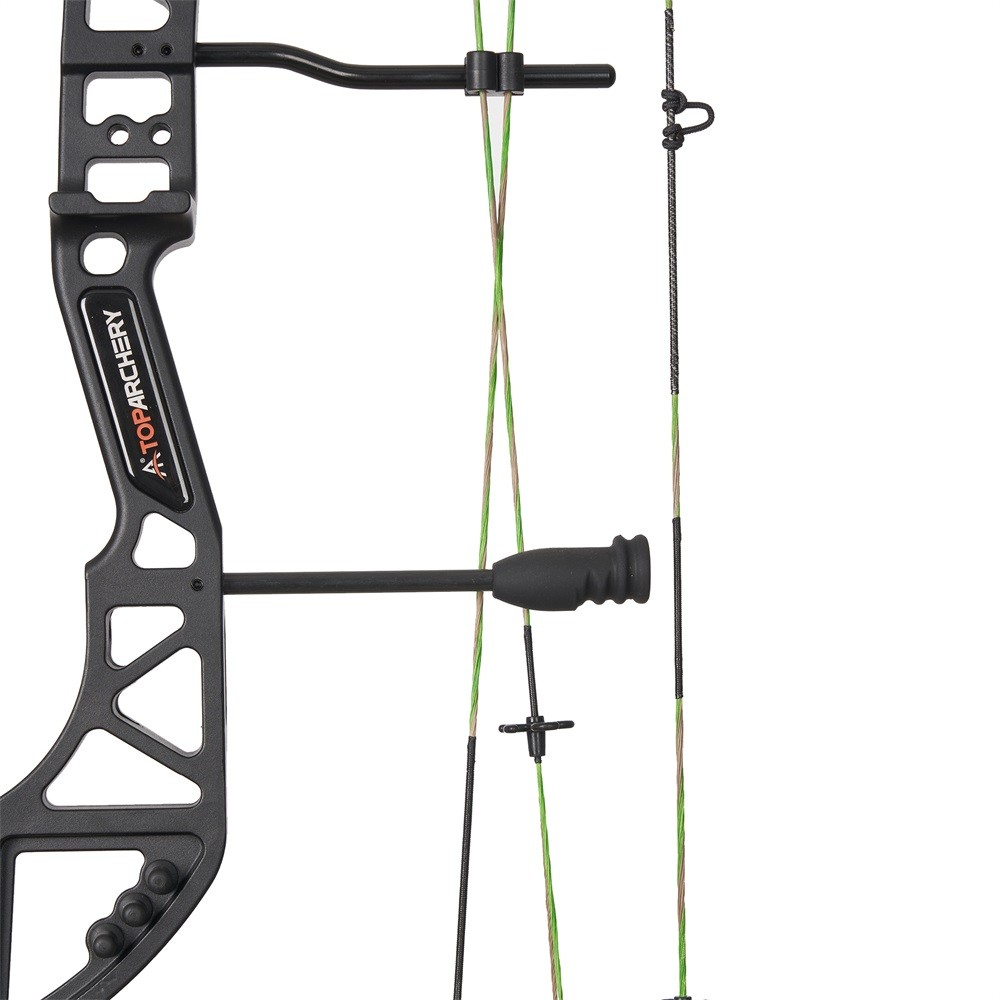 Compound Bow 30-70lbs Adjustable Archery Bow Carbon Arrows Hunting Shoot Target