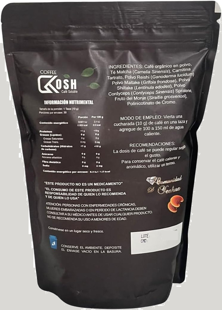 KOSH Soluble Coffee / 300 grs/