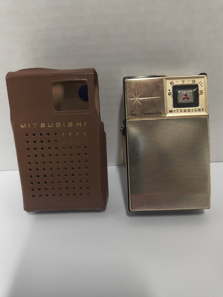 MITSUBISHI MODEL 6X-148 TRANSISTOR MINT IN ORIGINAL BOXES