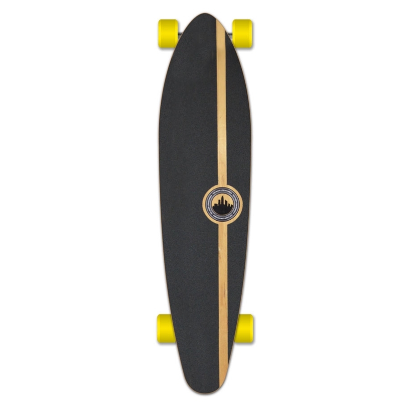 Yocaher Kicktail Longboard Complete - Route 66 Series - Diner