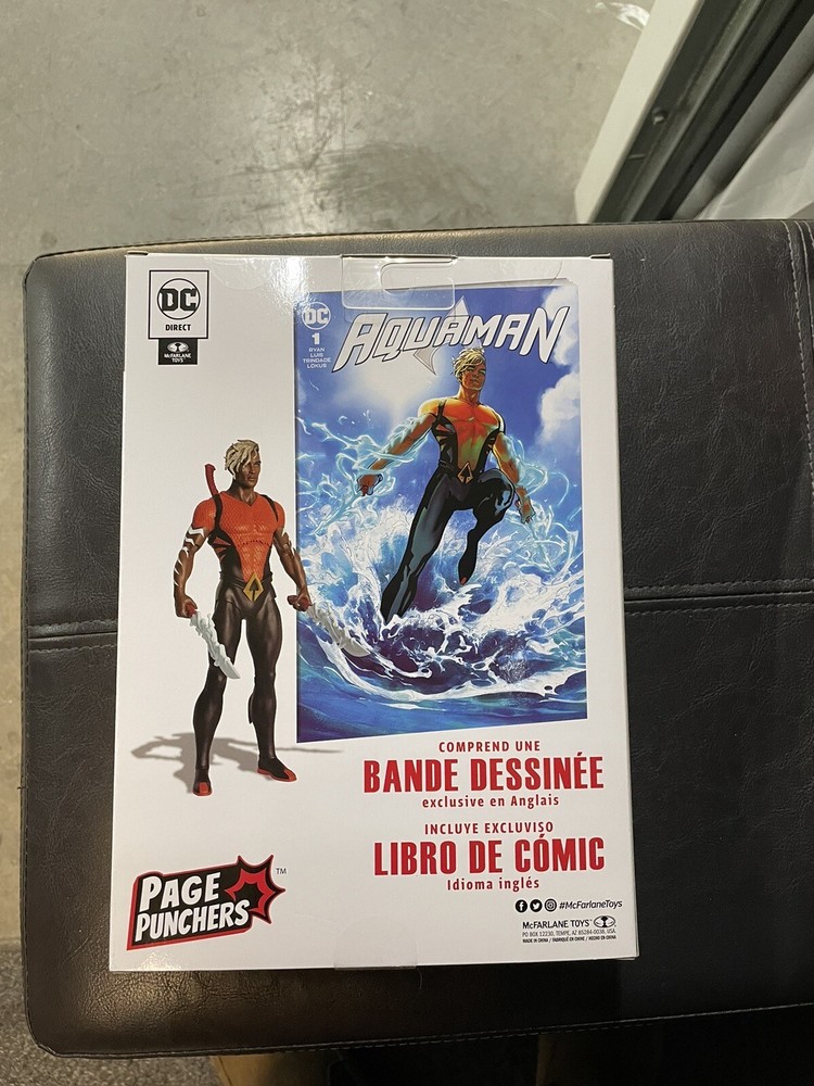 McFarlane DC Direct Page Puncher Aqualad Action Figure