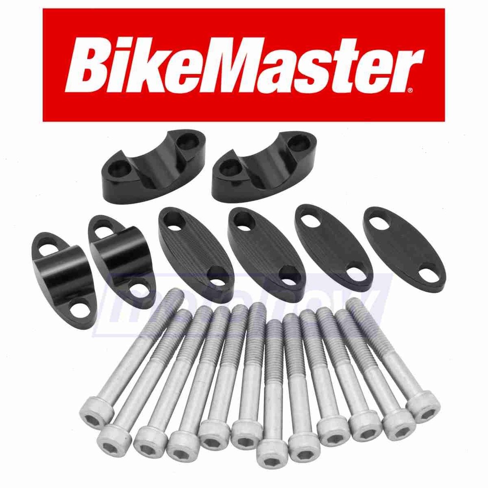 BikeMaster YC-201BLK Handlebar Risers for Control Handlebars & Accessories uc