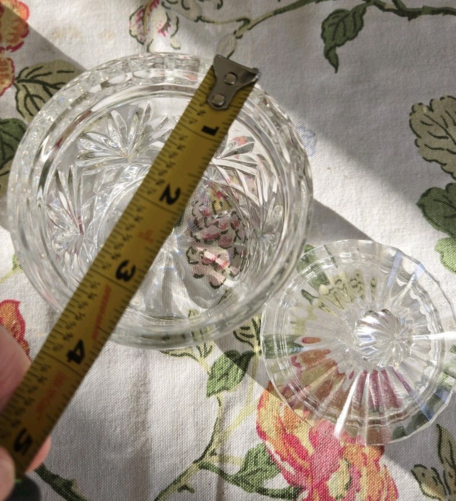 Coventry Crystal Glass Candy Jar