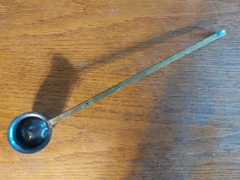 Brass Brandy Warmer Ladel