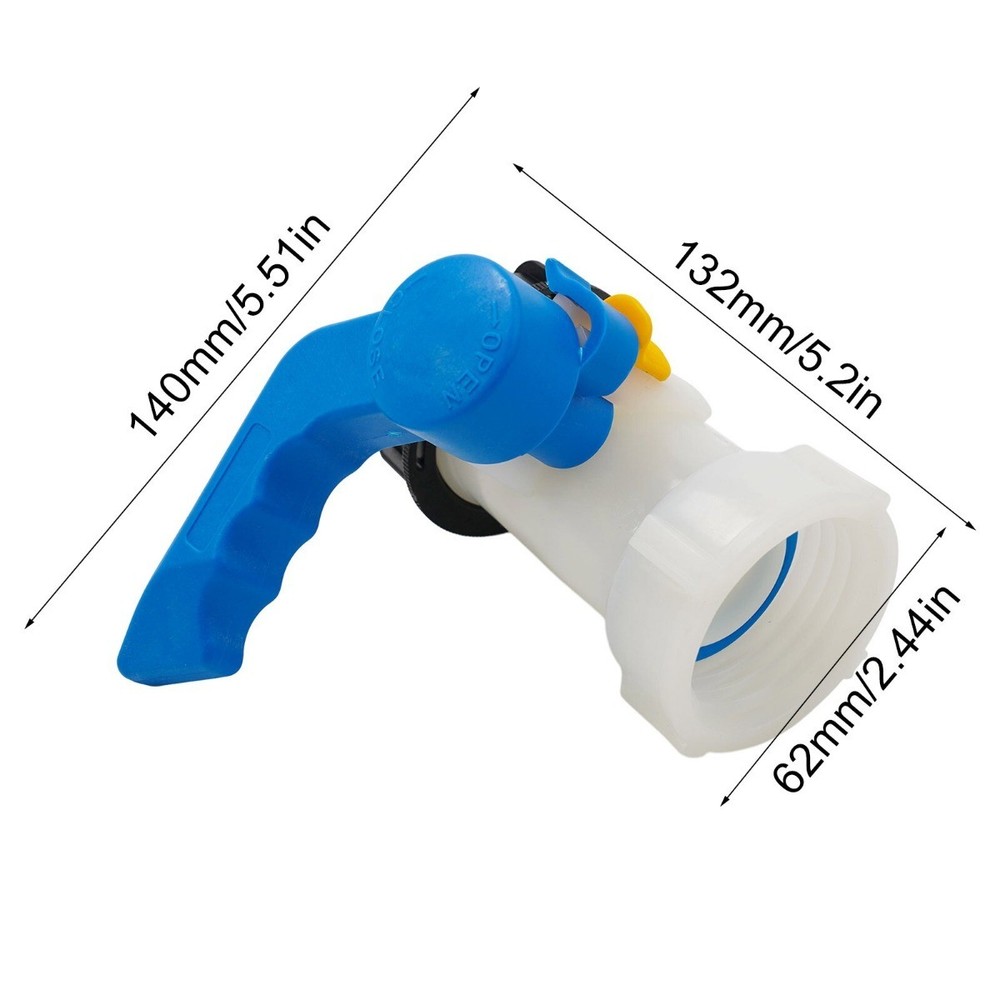 IBC Container Flap Valve High Quality Thread Spout Valve Plastic Accessories