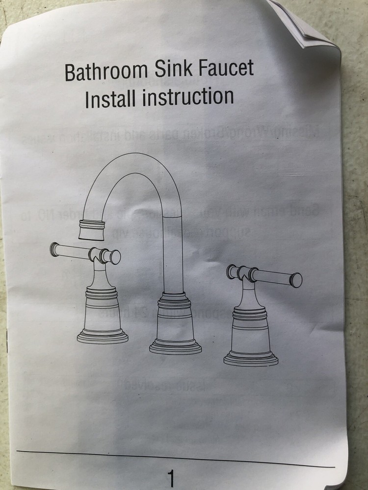 Chrome Two Handle Basin Faucet PHO_0YS4QUT0