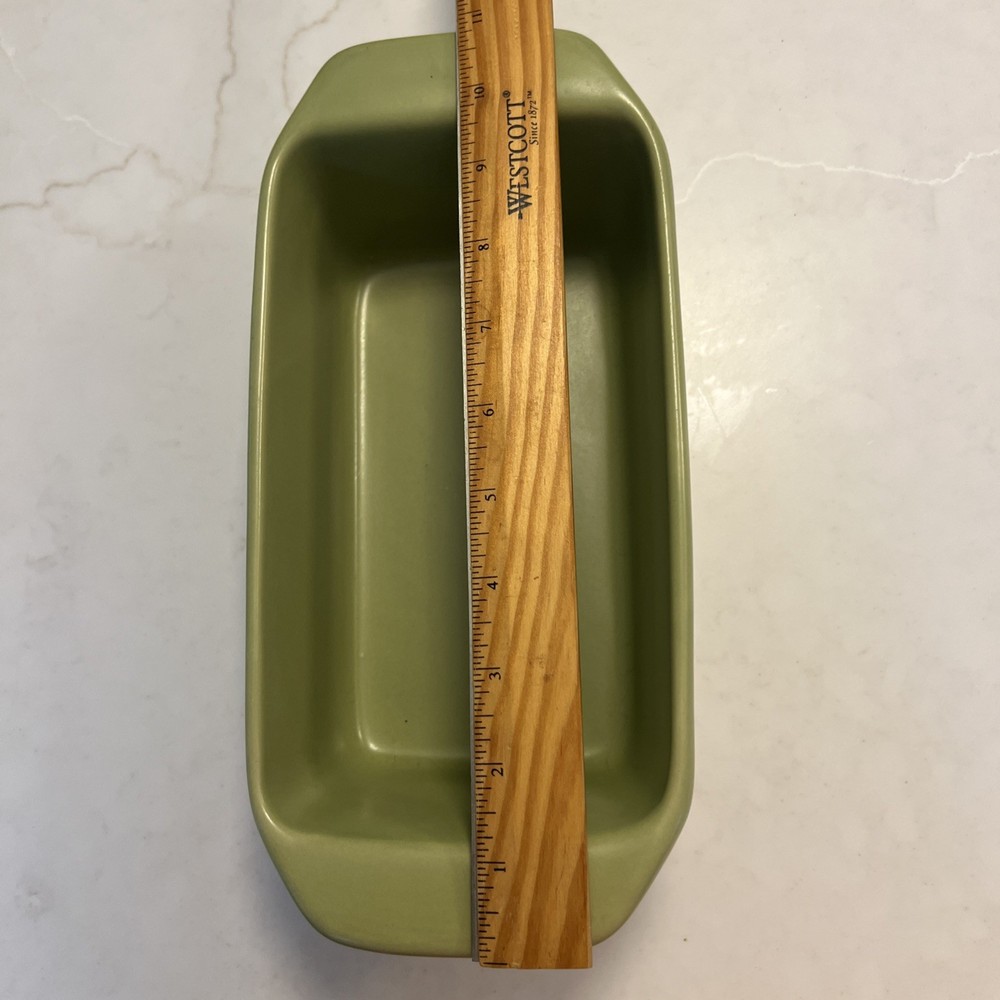 Chantal Green Loaf Pan